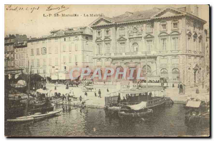 CPA Marseille la Mairie 