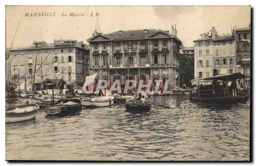 CPA Marseille la Mairie 