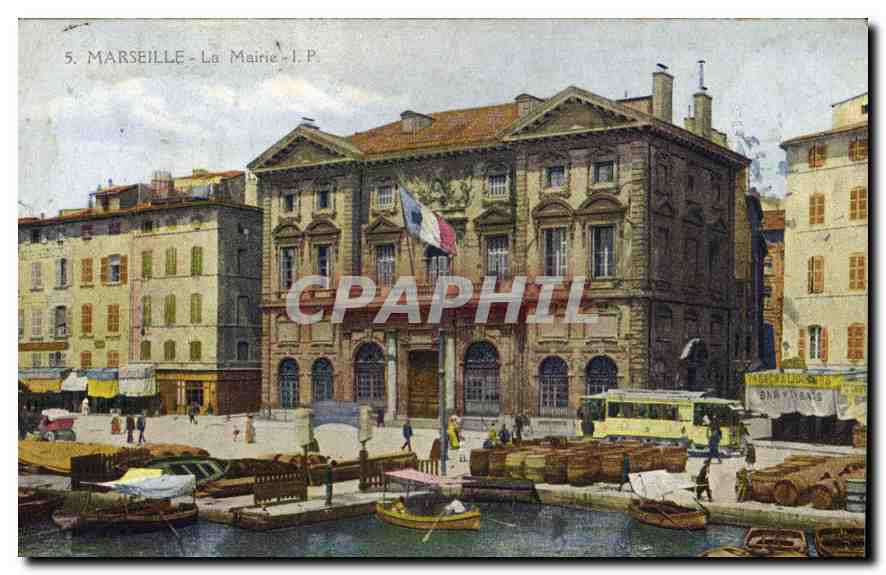 CPA Marseille la Mairie 