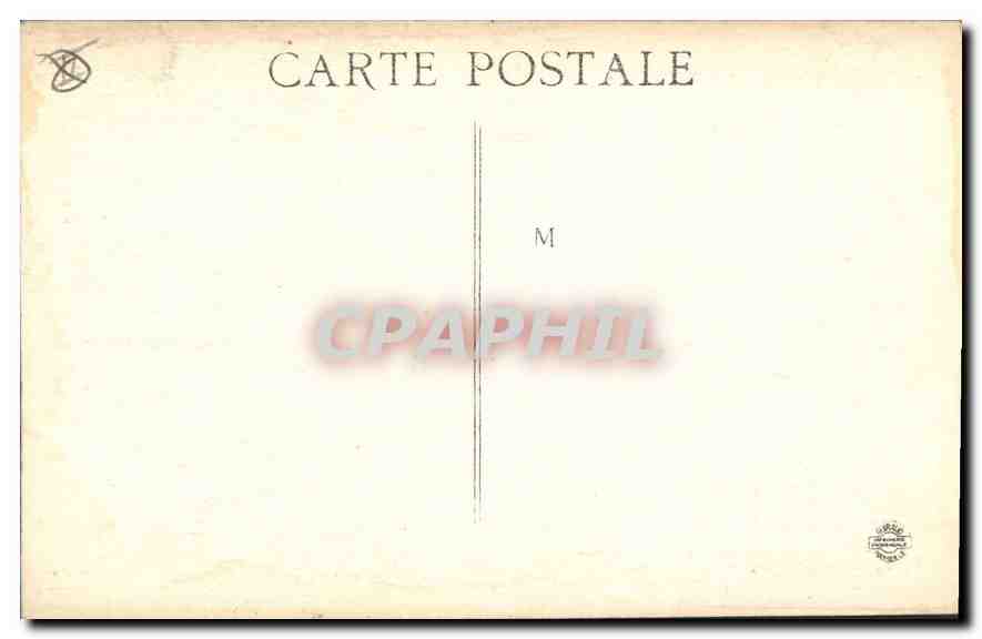 CPA Marseille la Mairie  — Verso