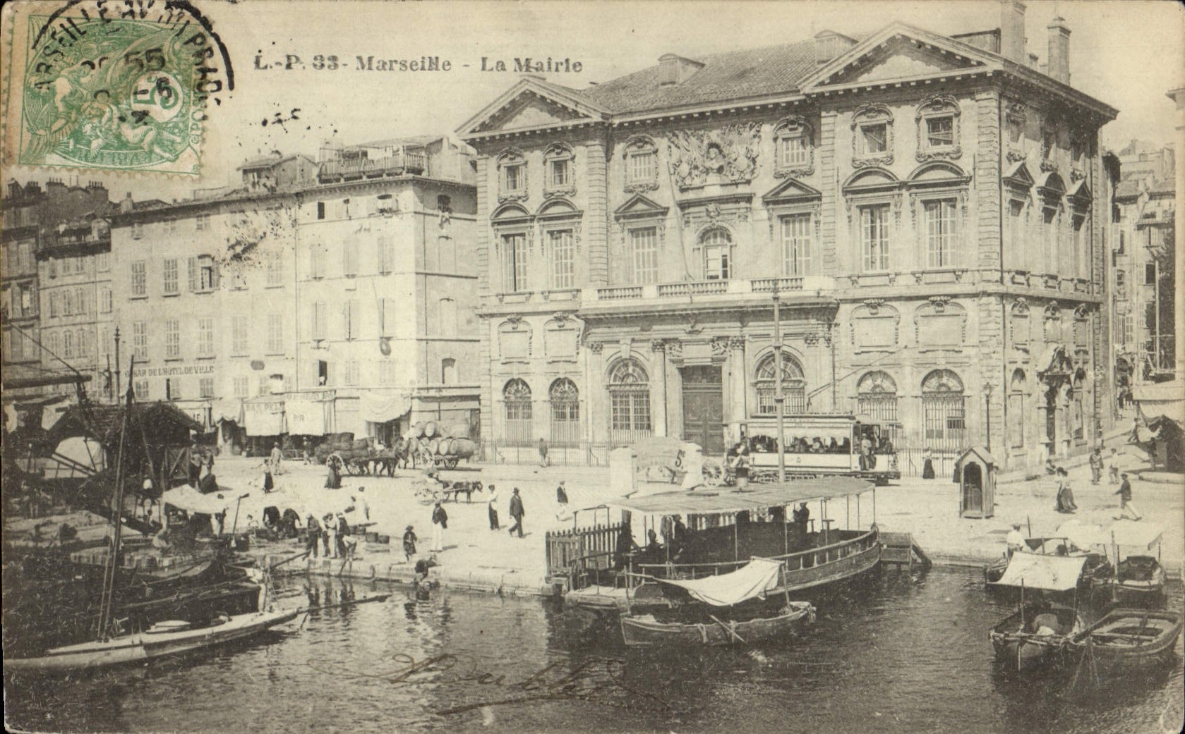 CPA Marseille la Mairie 
