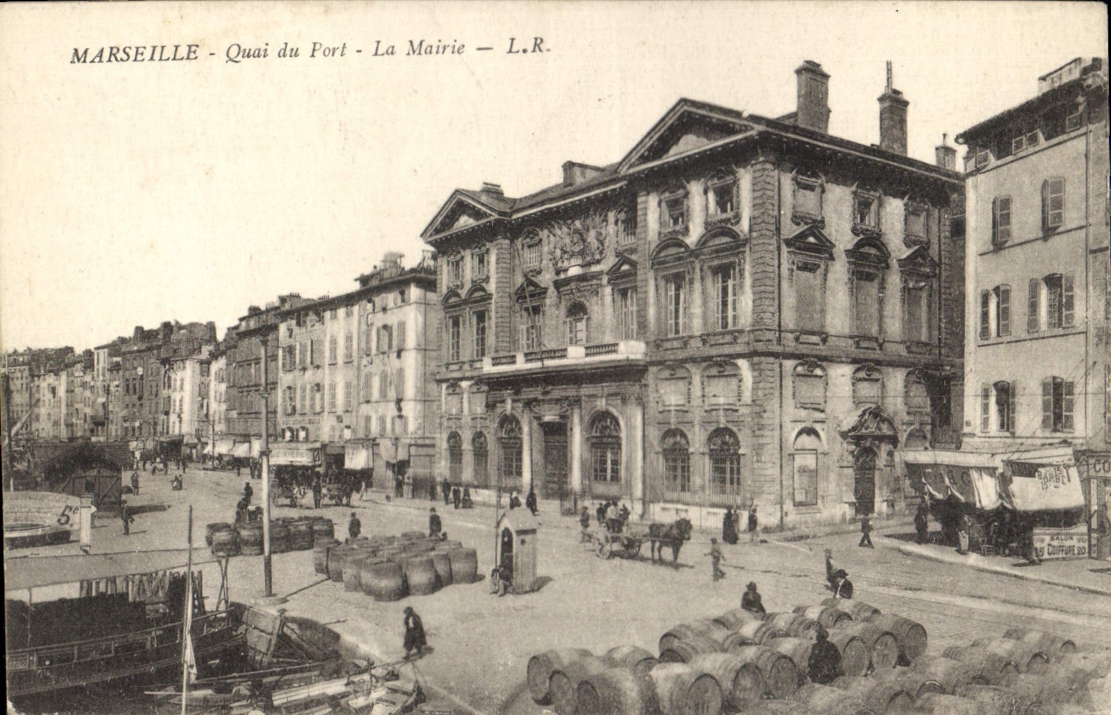 Marseille - Quai du Port - La Mairie — L.R.
