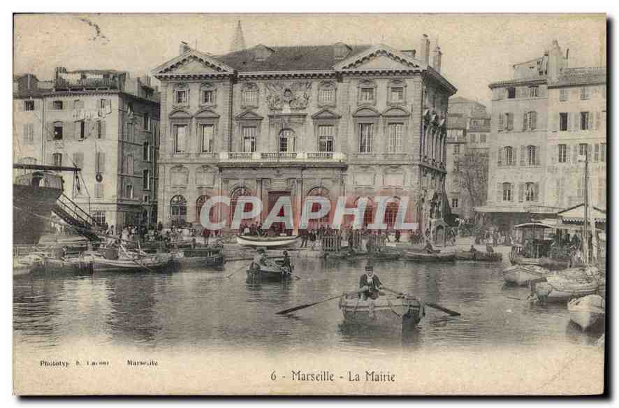 CPA Marseille la Mairie 
