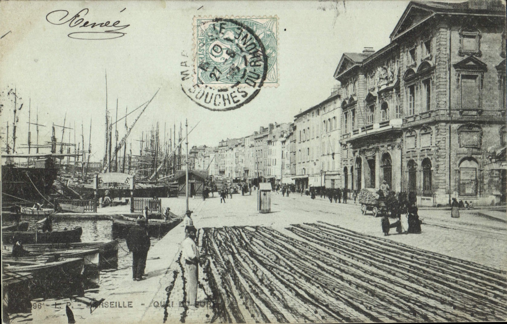 CPA Marseille Quai du Port 