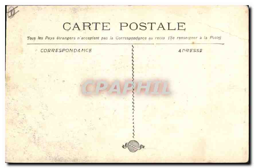 CPA Marseille le Phare Ste Marie  — Verso