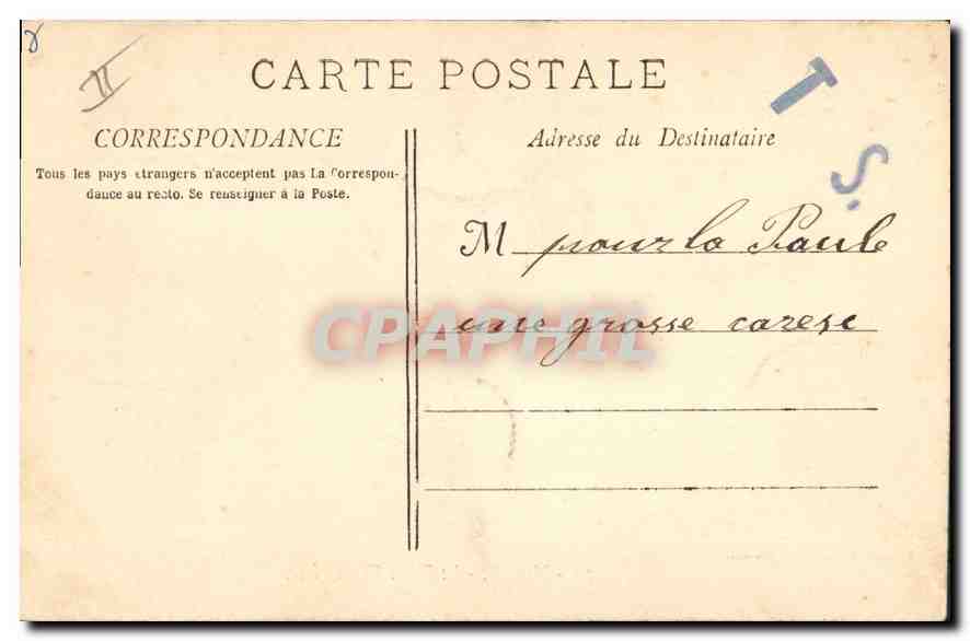Marseille - Le Phare Sainte-Marie — Phototyp E. Lacour - Marseille, n°79 — Verso