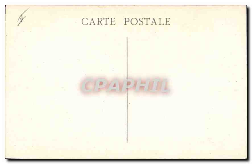 CPA Marseille le Phare Ste Marie Courrier rentrant a la Joliette  — Verso