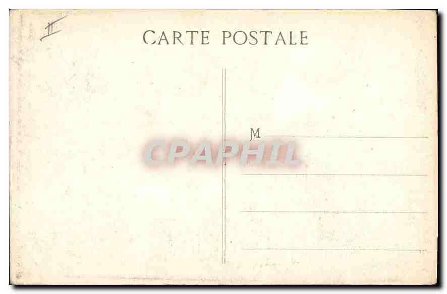 CPA Marseille le Phare de la Desirade  — Rückseite