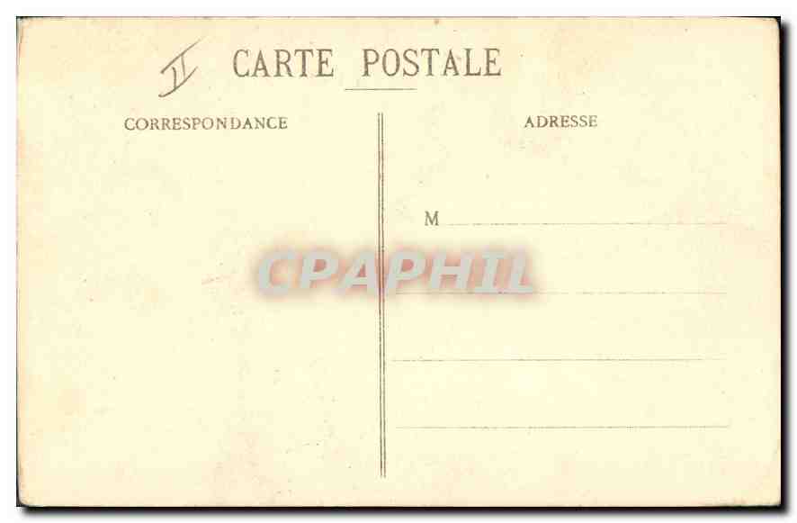 CPA Marseille le Phare de la Desirade  — Rückseite