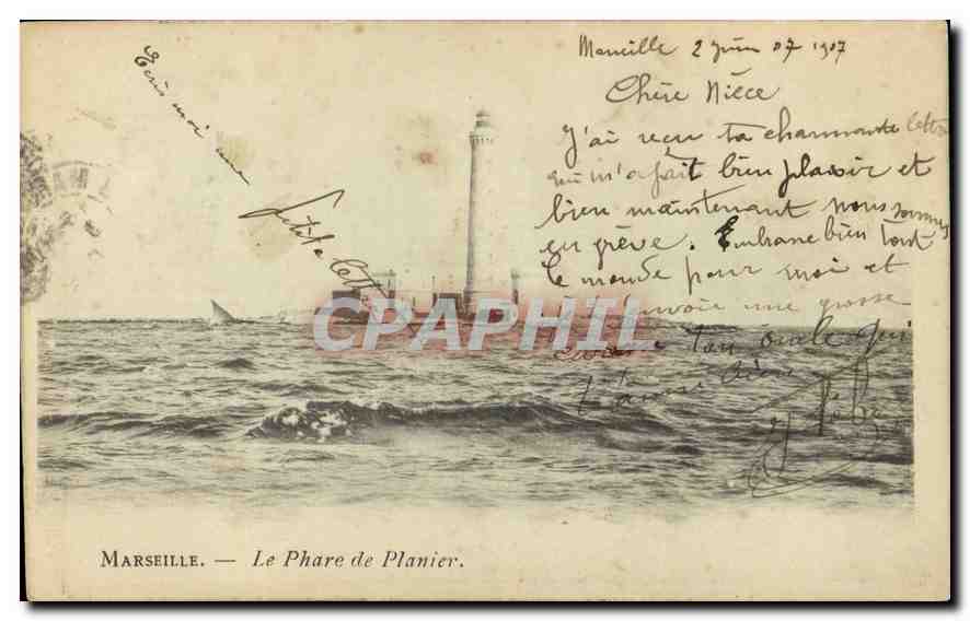 CPA Marseille le Phare de Planier 