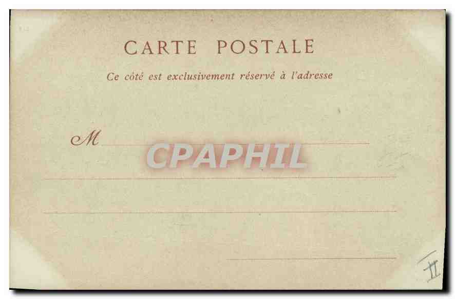 CPA Marseille le Phare Sainte Marie et Notre Dame de la Garde  — Rückseite