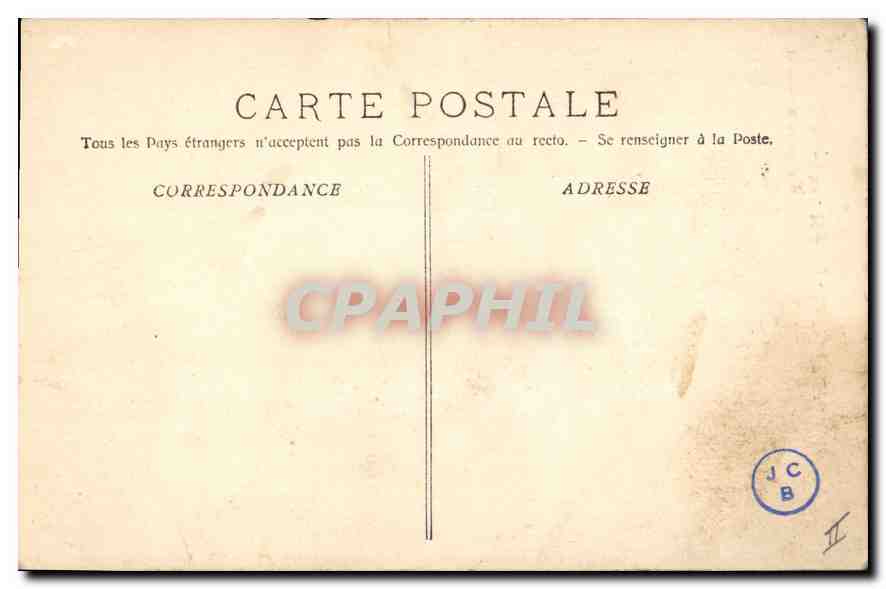 CPA Marseille le Phare Sainte Marie  — Rückseite