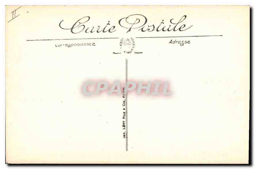 CPA Marseille depart d'un Transatlantique  — Verso
