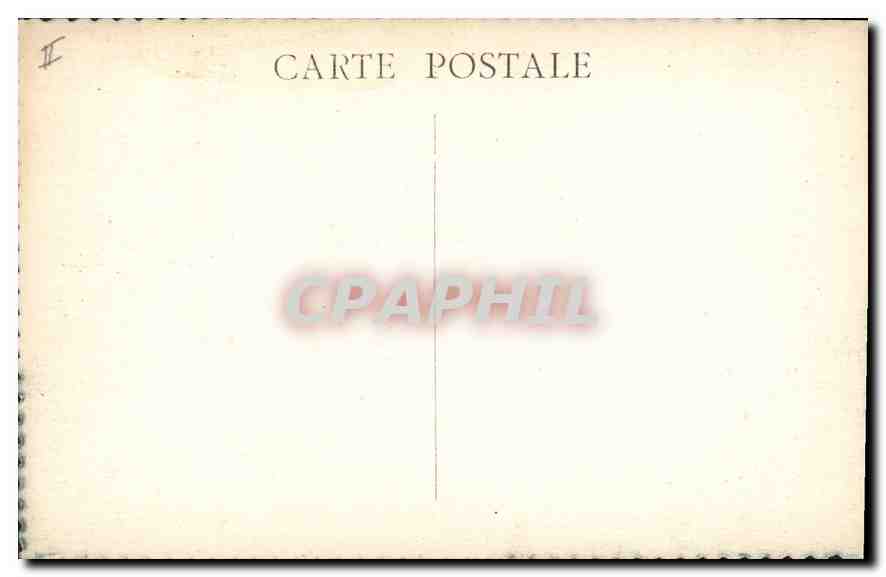 CPA Marseille le Phare Sainte Marie  — Rückseite