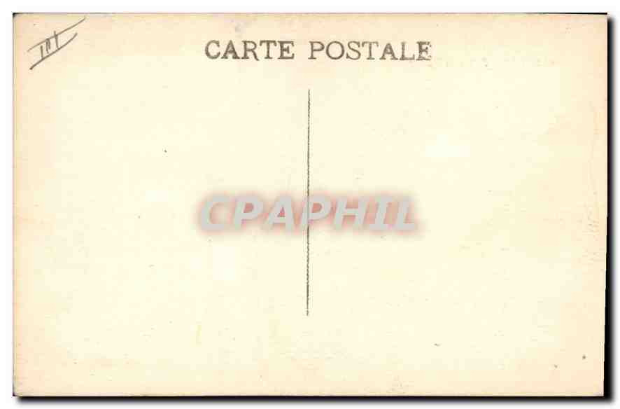 CPA Marseille Phare de Planier  — Verso