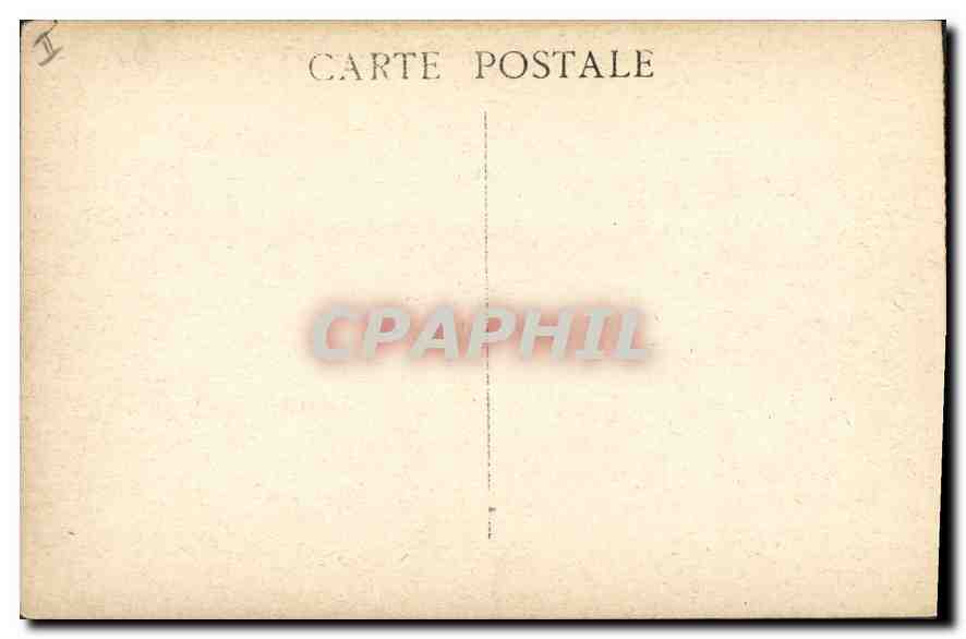 CPA Marseille le Phare Sainte Marie  — Verso