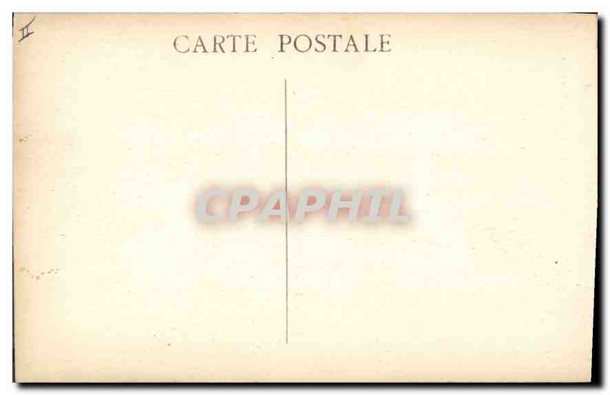 CPA Marseille le Phare Ste Marie  — Verso