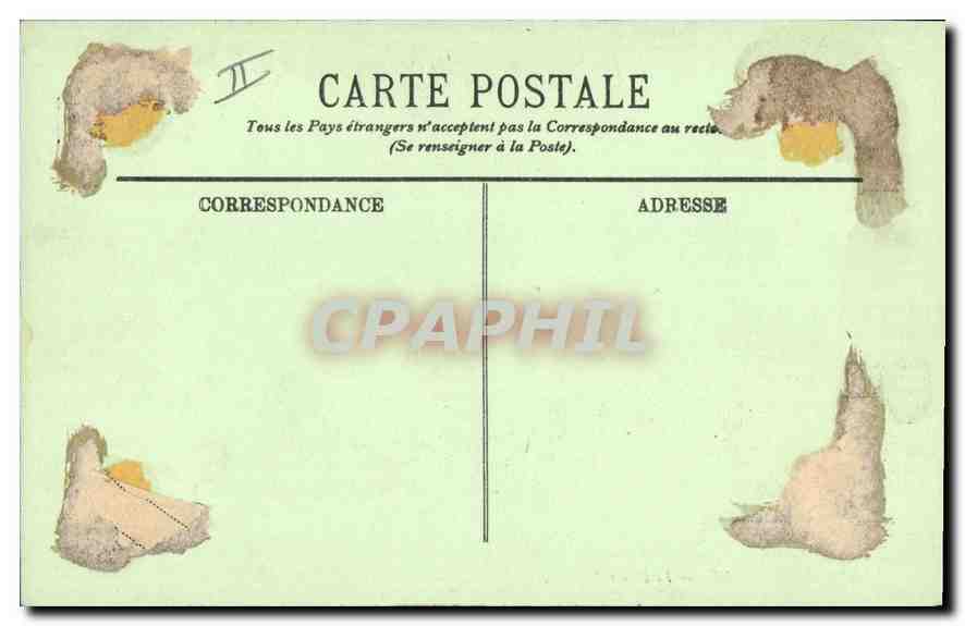 CPA Marseille le Phare Planier  — Verso