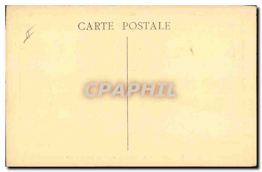 CPA Marseille la Jetee et le Phare Sainte Marie  — Verso