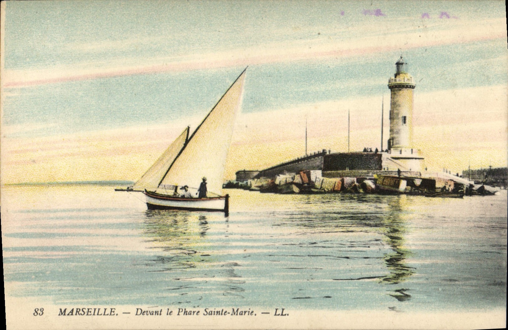 Marseille — Devant le Phare Sainte-Marie — LL. — n°83