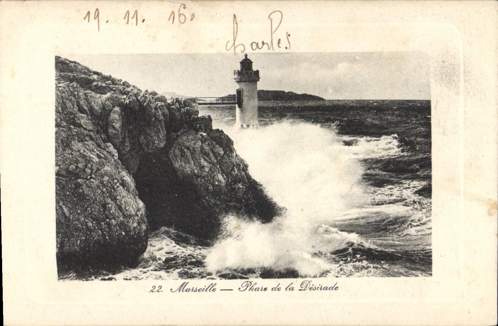 Marseille — Phare de la Désirade — éditeur inconnu, n° 22