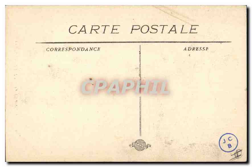 CPA Marseille le Phare Ste Marie  — Rückseite