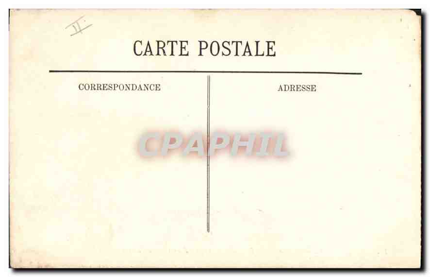 CPA Marseille le Phare de la Desirade depart d'un Courrier de Chine  — Rückseite
