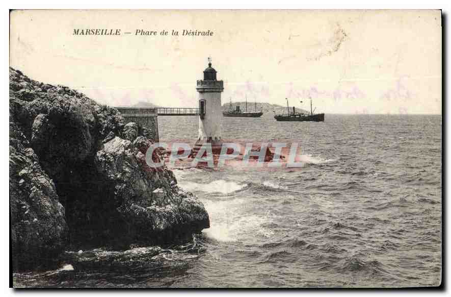 CPA Marseille Phare de la Desirade 