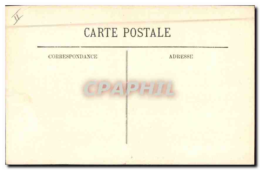 CPA Marseille le Phare de Planier  — Verso