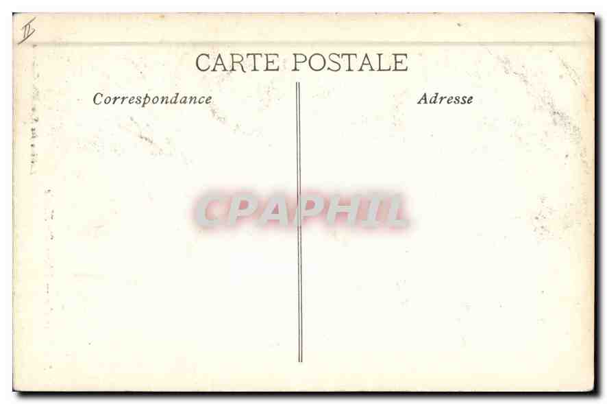 CPA Marseille Phare Ste Marie  — Verso