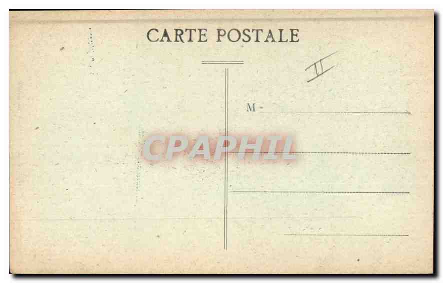 CPA Marseille Phare Ste Marie  — Verso