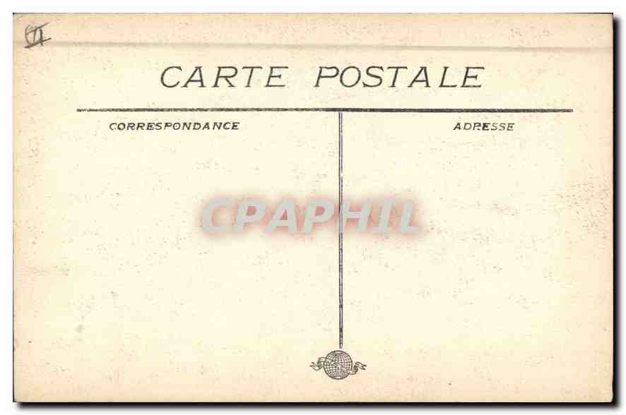 CPA Marseille Le Phare Ste Marie  — Verso