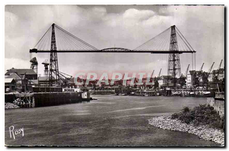 CPA Nantes Loire Inf Le Pont Transbordeur 