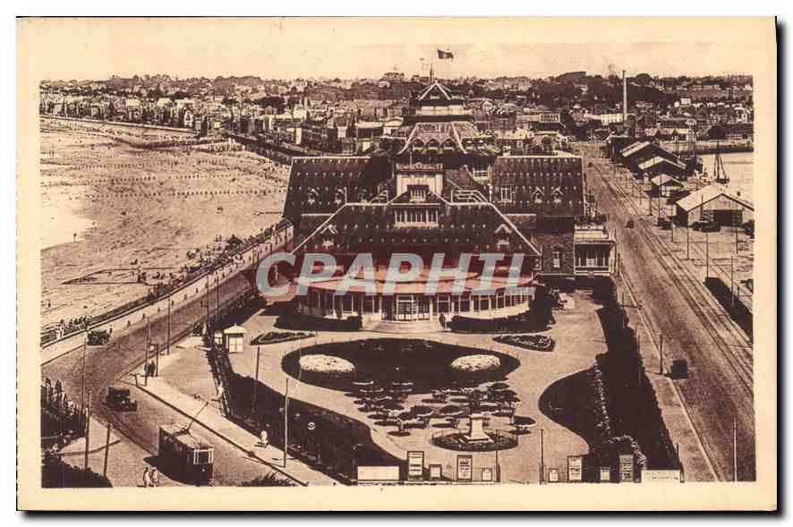 Saint-Malo — Le Casino vu du Château — Éditeur : R. Le Tellier, Paris