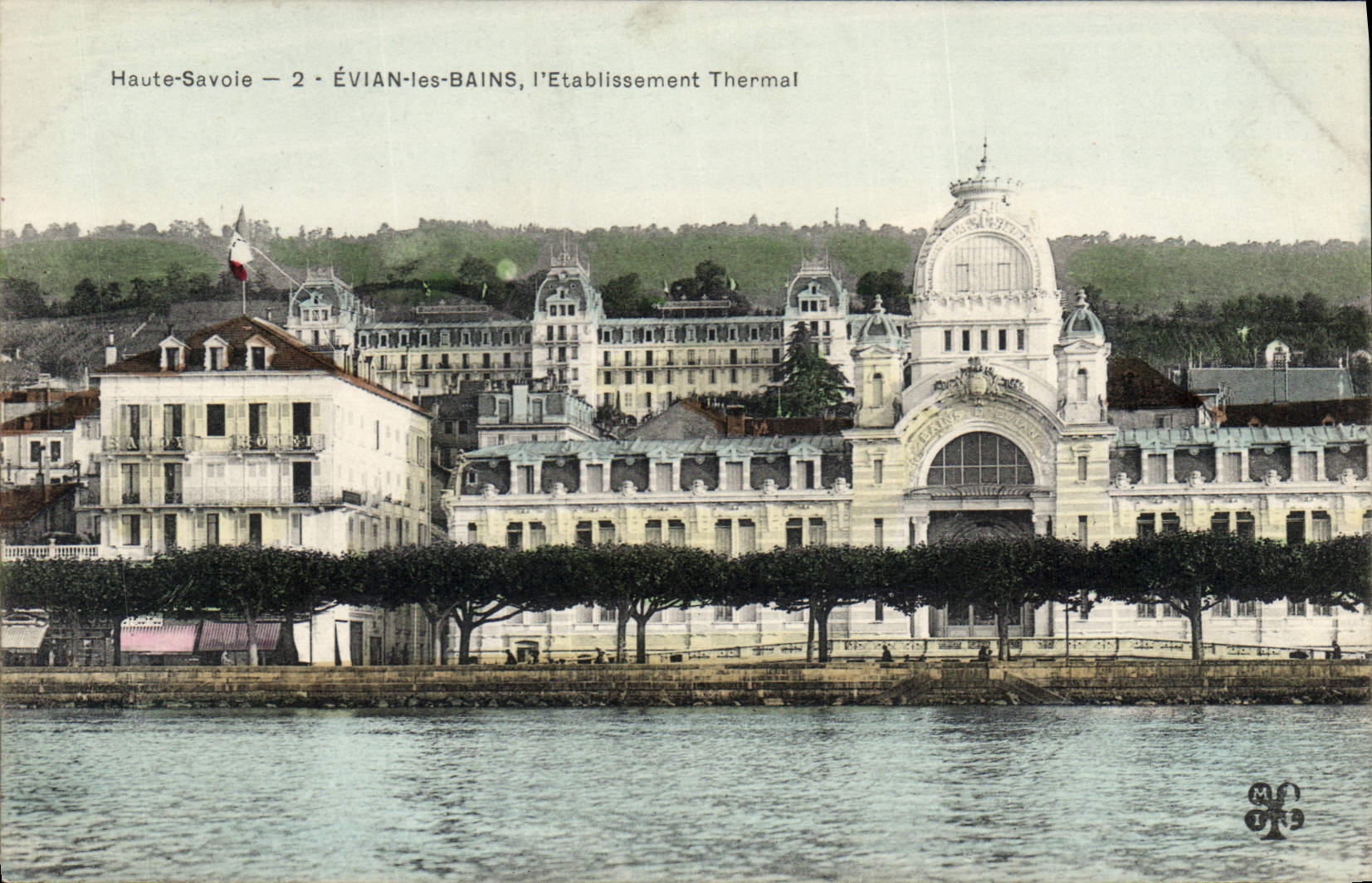 CPA Haute Savoie Evian les Bains l'Etablissement Thermal 