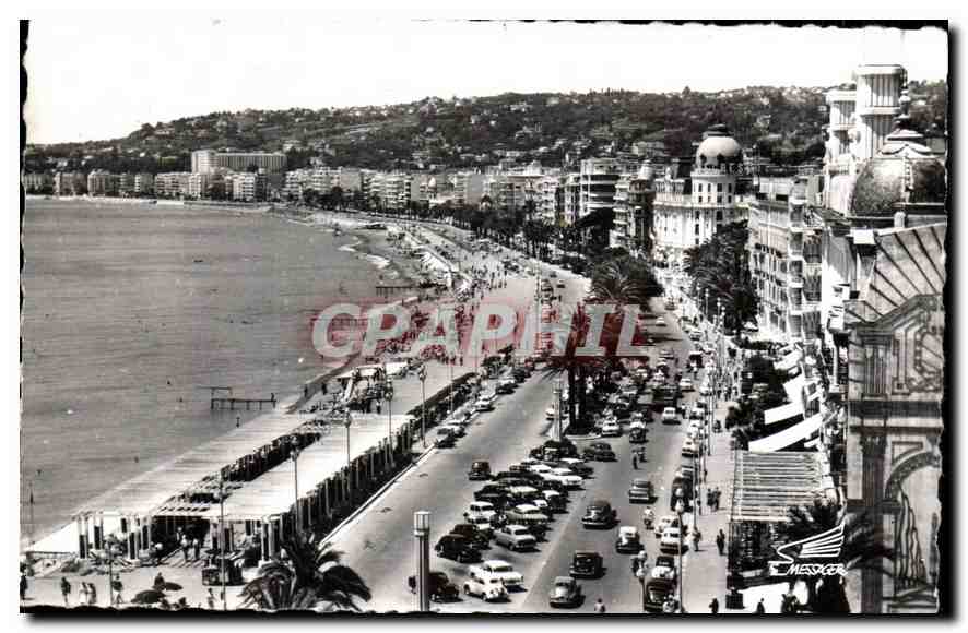 CPA La Cote d'Azur Nice La Promenade des Anglais 