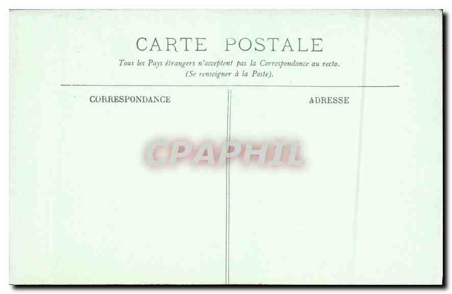CPA Chambord Le Chateau La Facade Septentrionale  — Verso