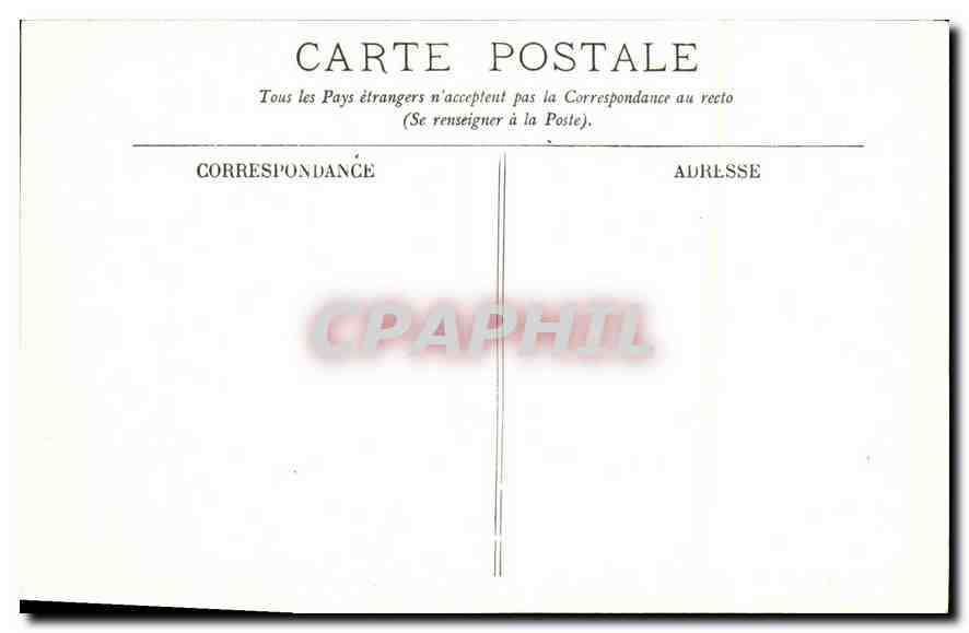 CPA Chambord Le Chateau L'Aile Francois I  — Verso