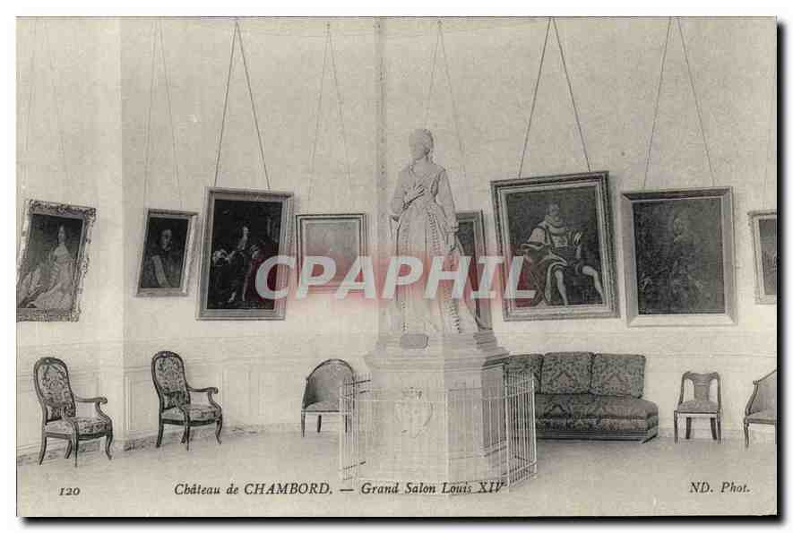 CPA Chateau de Chambord Grand Salon Louis XIV 