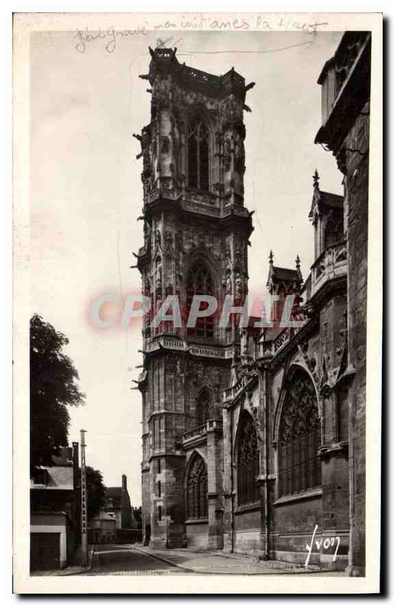 CPA Nevers Nievre Tour de la Cathedrale St Cyr 