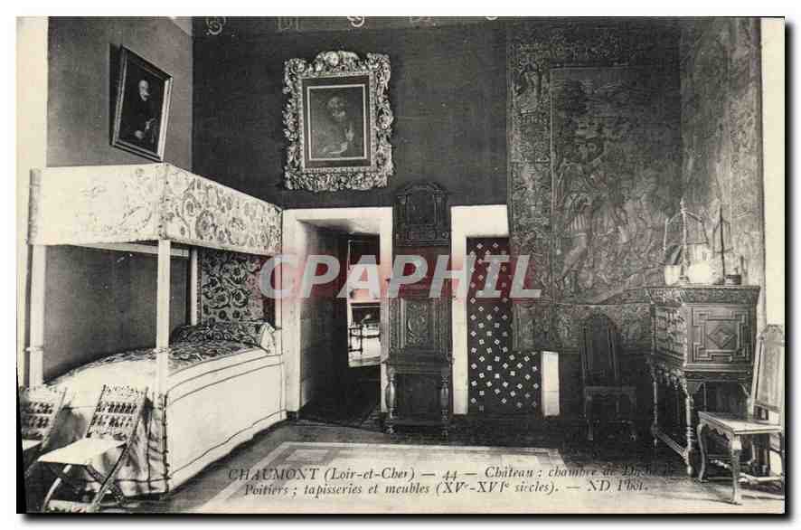 CPA Chaumont Loir et Cher Chateau 