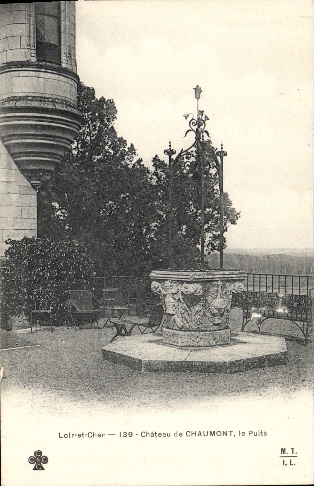 CPA Loir et Cher Chateau de Chaumont le Puits 