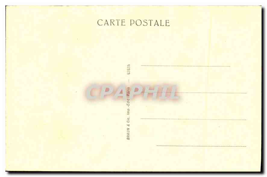 CPA Rome Chapelle Sixtine Michel Ange La Sibylie Libyque  — Rückseite