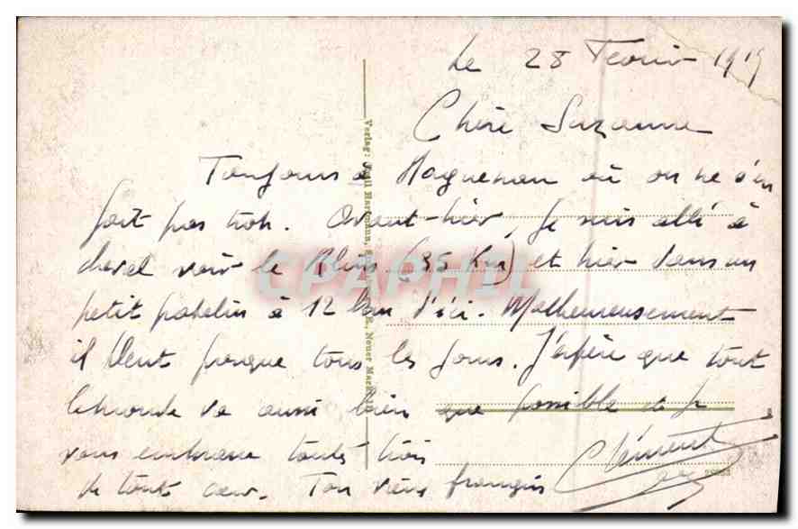 CPA Haguenau — Back
