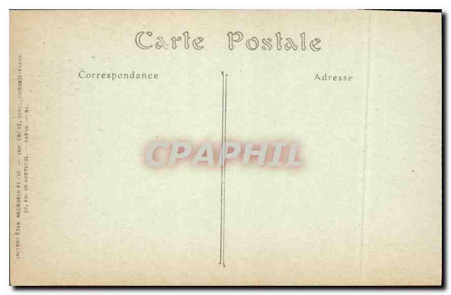 CPA Saint Martin du Tertre Yonne L'Yonne et la Chapelle  — Back