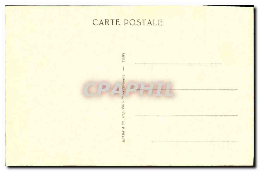 CPA Musee du Louvre Le Titien La Mise au Tombeau  — Rückseite