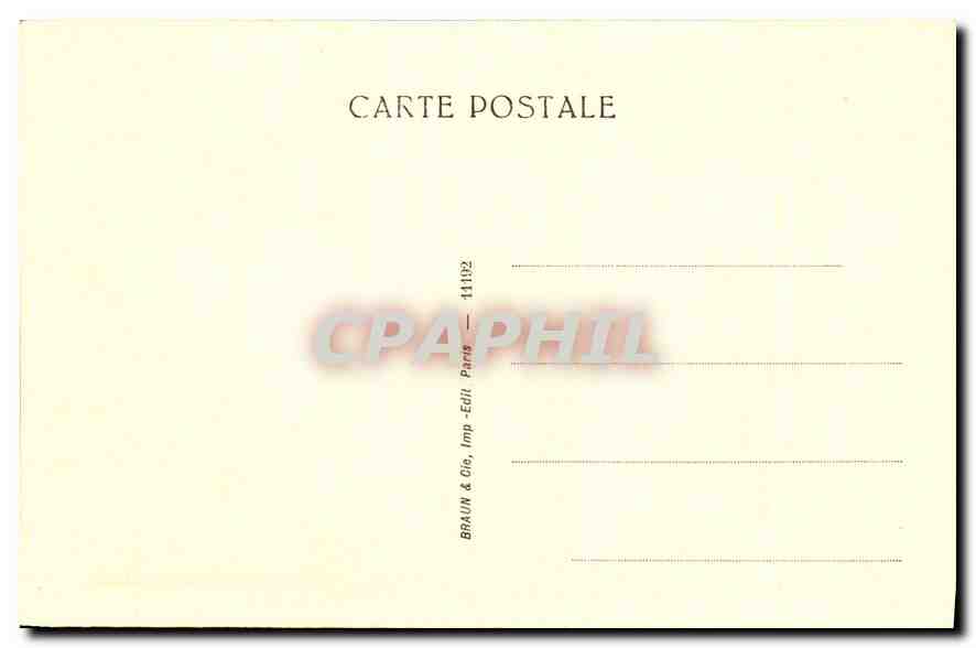 CPA Musee du Louvre P Veronese Les Noces de Cana  — Rückseite