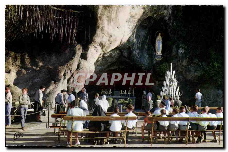 CPA Lourdes La Grotte 