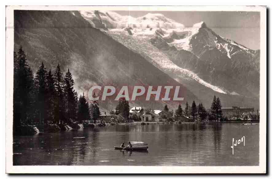 Lac du Mont-Blanc — Le lac, le Mont-Blanc, le Dôme et l'Aiguille du Goûter — Les Éditions d'Art, 2228