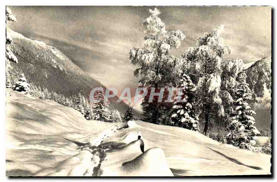Mont-Blanc — Hiver — Éditeur L. Rand, n° H.104